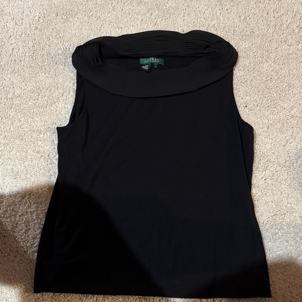 Lauren Ralph Lauren Black Tank Top